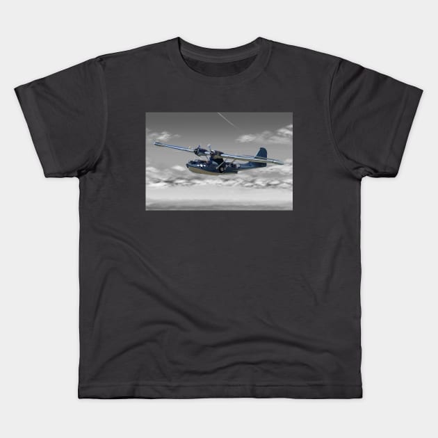 PBY Catalina Kids T-Shirt by sibosssr